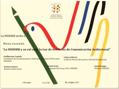 Mesa Redonda sobre el rol de la Institución Nacional de Derechos Humanos y Defensoría del Pueblo (INDDHH) 
